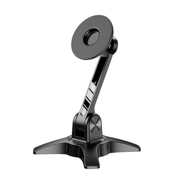 Тримач для мобільного HOCO HD2 Joy ring magnetic desktop stand Black (6931474797018) 44067 фото