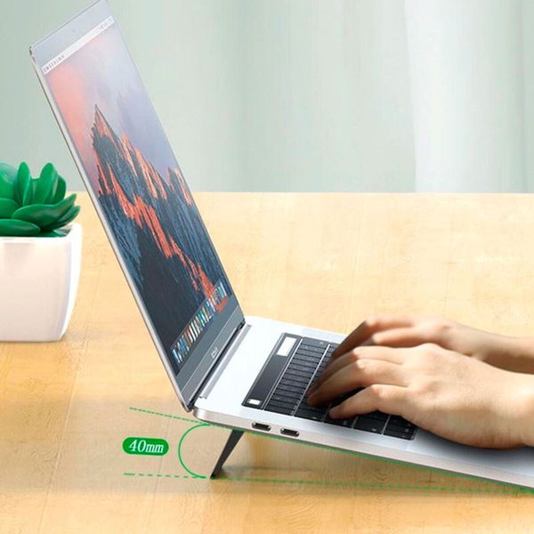 Подставка для ноутбука Usams US-ZJ054 Laptop/Tablet Holder Black (ZJ054PBZJ01) 14353 фото