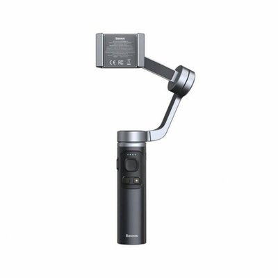 Стабілізатор Baseus Control Smartphone Handheld Folding Gimbal Stabilizer Dark grey SUYT-D0G фото