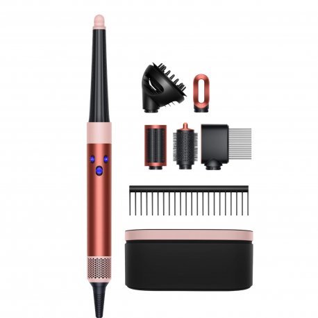 Стайлер для кучерявого волосся Dyson Airwrap id Long HS08 Curly+Coily Strawberry Bronze/Blush Pink (581137-01) EU 1005238 фото