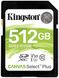 SDXC (UHS-1 U1) Kingston Canvas Select Plus 512Gb 10 V10 (R-100MB/s) (SDS2/512GB) 11552 фото 1