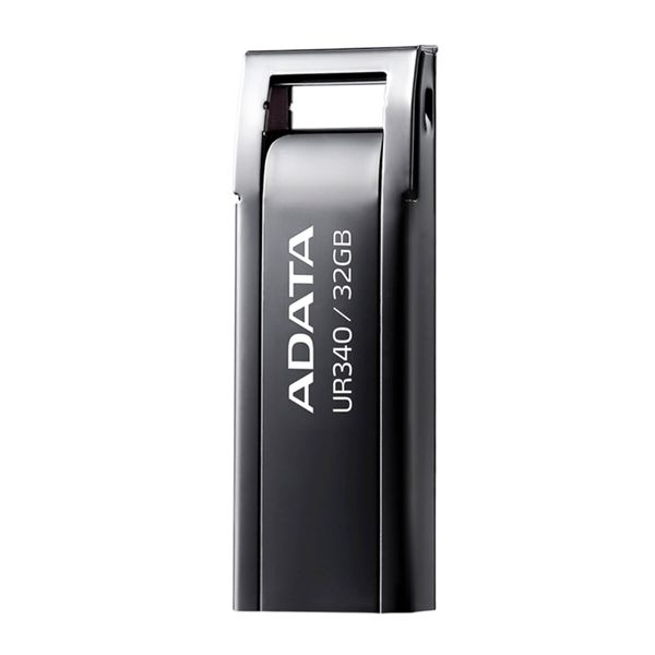 Flash A-DATA USB 3.2 UR340 32Gb Black (AROY-UR340-32GBK) 43563 фото