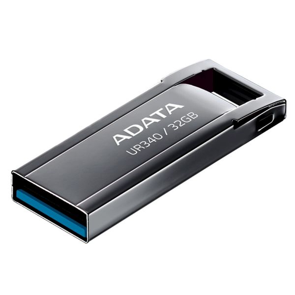 Flash A-DATA USB 3.2 UR340 32Gb Black (AROY-UR340-32GBK) 43563 фото