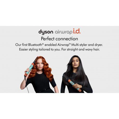 Стайлер для прямых и волнистых волос Dyson HS08 Airwrap i.d. Long Styler Straight+Wavy Ceramic Patina/Topaz (533598-01) EU 1004878 фото