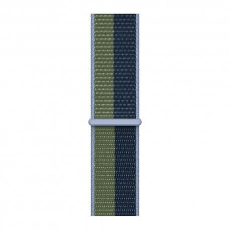 Ремінець Sport Loop Band для Apple Watch 41mm Abyss Blue/Moss Green Sport Loop (ML2Q3) 00000043262 фото