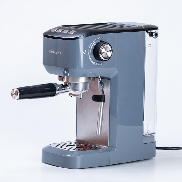 Кавоварка ріжкова Sokany Cofee Maker 1.2л еспресо машина кавоварка для дому 2144225837 фото