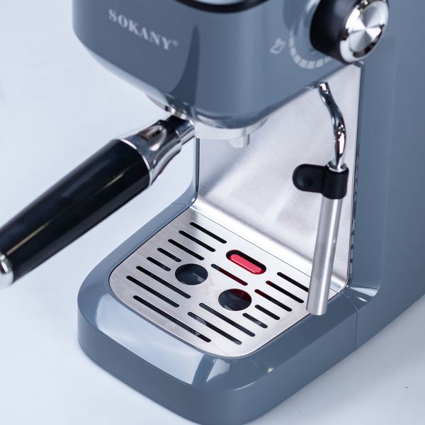 Кавоварка ріжкова Sokany Cofee Maker 1.2л еспресо машина кавоварка для дому 2144225837 фото