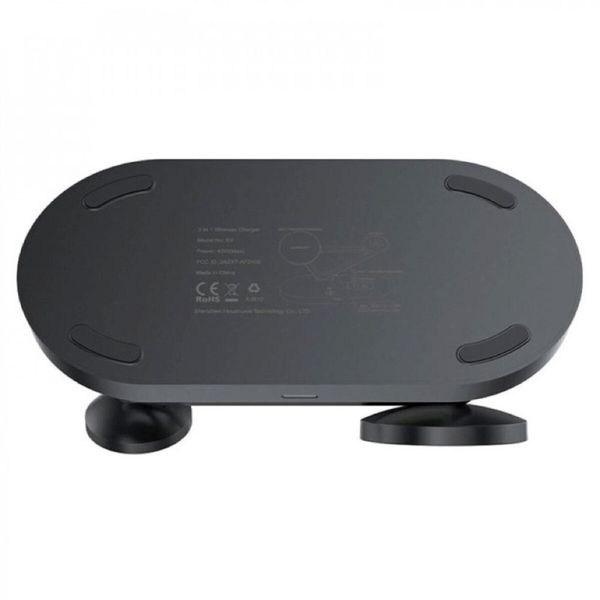 Беспроводное зарядное устройство для ACEFAST E9 Desktop 3-in-1 Wireless Charging Holder Black (AFE9) 41465 фото