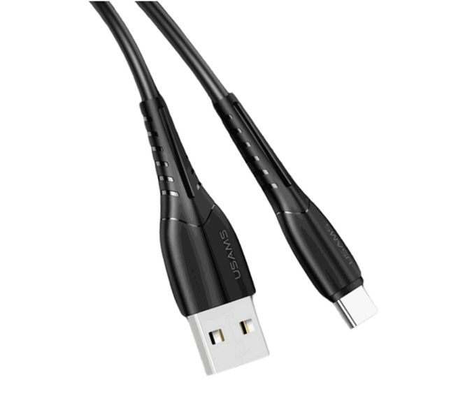 Кабель Usams US-SJ366 U35 Type-C Charging Cable 1M Black (SJ366USB01) 15140 фото