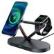 Беспроводное зарядное устройство для ACEFAST E9 Desktop 3-in-1 Wireless Charging Holder Black (AFE9) 41465 фото 6