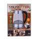 Електро чайник 2.2 л скляний електрочайник Sokany прозорий 2000 Вт з підсвічуванням електричний 1896639305 фото 4
