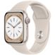 Apple Watch Series 8 45mm (GPS) Starlight Aluminum Case with Starlight Sport Band - Size M/L (MNP93) 00000039356-001 фото 1