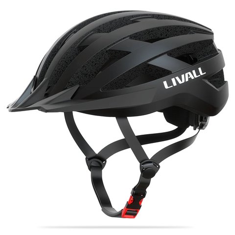 Защитный шлем Livall MT1 NEO (M) Black (54-58см), акустика, микрофон, сигналы поворотов и стопов, приложение, пульт BR80, Bluetooth (LIV-T0MT1N-5243) 51270 фото