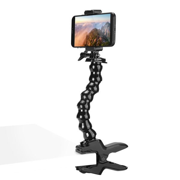 Тримач для телефону U-select Clamp Phone Mount with Adjustable Gooseneck (UV-2997 MP-4) (UV-2997) 45716 фото