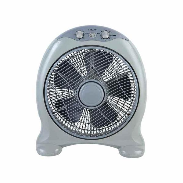 Електричний настільний вентилятор Sokany Electric Fan 5 лопатей 3 швидкості вентилятор настільний 2144225814 фото