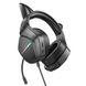 Наушники BOROFONE BO106 Cute cat ear luminous gaming headphones Phantom Cat (6941991105357) 49654 фото 3