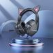 Наушники BOROFONE BO106 Cute cat ear luminous gaming headphones Phantom Cat (6941991105357) 49654 фото 5