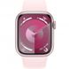 Apple Watch Series 9 41mm (GPS+LTE) Світлодіодний світильник Case with Light Pink Sport Band - Size S/M (MRHY3) 00000045691-001 фото 2