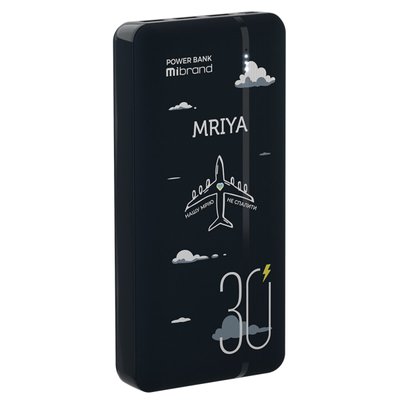 Зовнішній акумулятор Mibrand Mriya 30000mAh 20W Black (MI30K/Mriya) 22087 фото