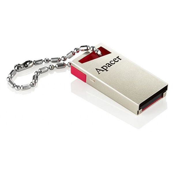 Flash Apacer USB 2.0 AH112 64GB Red (AP64GAH112R-1) 9272 фото