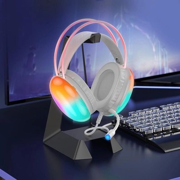 Наушники HOCO W109 Rich gaming headphones White (6942007609012) 47941 фото