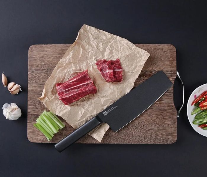 Набір ножів з 2 предметів Xiaomi HuoHou Heat Knife Set Black 2 pcs (HU0015) 50358 фото