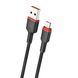 Кабель WUW-X203 USB Micro 2,4A 1m black (6972573336197) 52541 фото 1