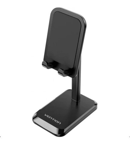 Тримач для телефону Height Adjustable Desktop Cell Phone Stand Black Aluminum Alloy Type (KCQB0) (KCQB0) 49952 фото