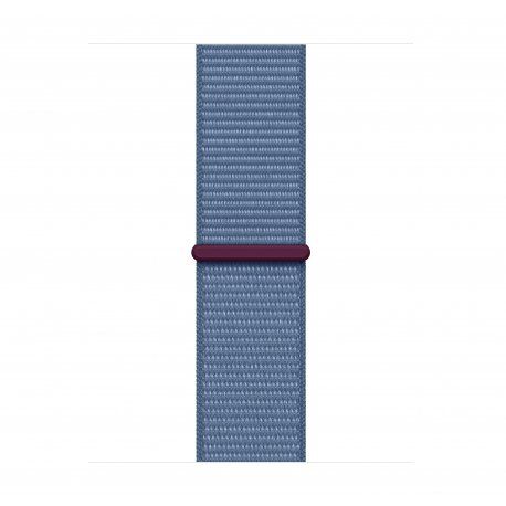 Apple Watch Series 9 41mm (GPS+LTE) Silver Aluminum Case with Winter Blue Sport Loop (MRHX3) 00000046819-001 фото