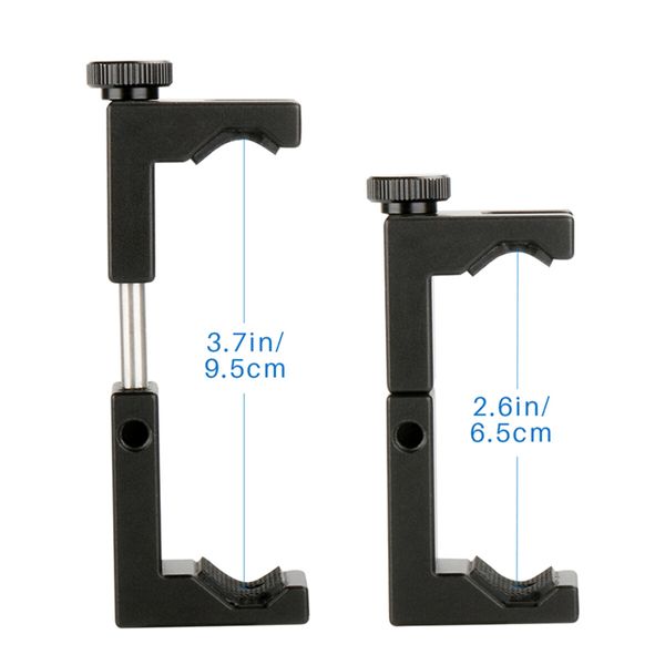 Тримач для телефону Ulanzi Vijim Iron Man II Phone Tripod Mount black (UV-0849 ST-02S) (UV-0849) 45601 фото