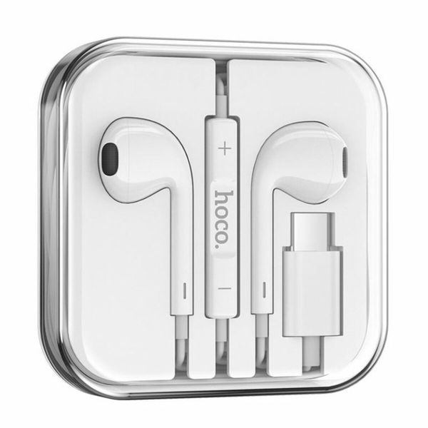 Наушники HOCO M80 Оригинальные серии earphones для Type-C display set(20PCS) White (6931474736666) 23939 фото