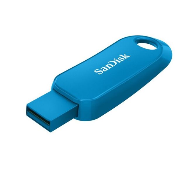 Flash SanDisk USB 2.0 Cruzer Snap 32Gb Blue (SDCZ62-032G-G35B) 48518 фото