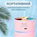 Зволожувач повітря Happy Life H2O Humidifier 450ml зволожувачі повітря Рожевий 2073772041 фото 4