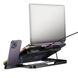 Подставка для ноутбука HOCO DH19 Cool RGB cooling stand Black (6942007624824) 53570 фото 3