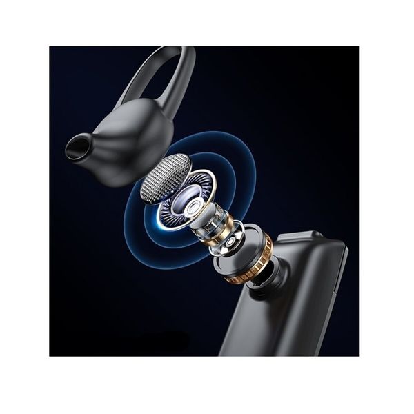 Bluetooth stereo гарнитура Usams USAMS-BT2 Wireless Earphone black (BHUBT201) 52380 фото