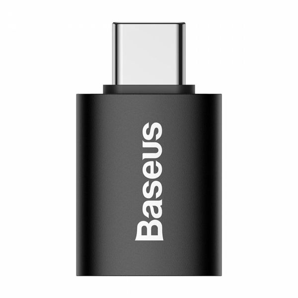 Адаптер Baseus Ingenuity Series Mini OTG Adaptor Type-C to USB-A 3.1 Black (ZJJQ000001) 15853 фото