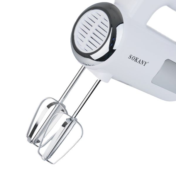 Міксер ручний Sokany SK-6640 Hand Mixer Blender 400W міксер занурювальний 1890752494 фото