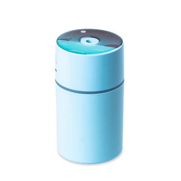 Зволожувач повітря Happy Life H2O Humidifier 450ml зволожувачі повітря Блакитний 2073772042 фото