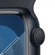 Apple Watch Series 9 45mm (GPS) Midnight Aluminum Case with Midnight Sport Band - Size M/L (MR9A3) 00000043693-001 фото 3