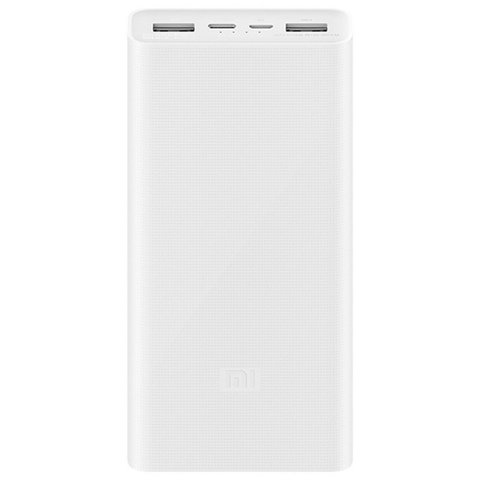 Внешний аккумулятор Xiaomi Mi Power Bank 3 20000mAh 18W Fast Charge White (VXN4258CN) 25020 фото