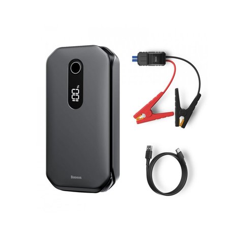 Автомобільний пуско-зарядний пристрій Baseus Super Energy Pro Car Jump Starter (12000mAh) Black (CRJS03-01) 12242 фото