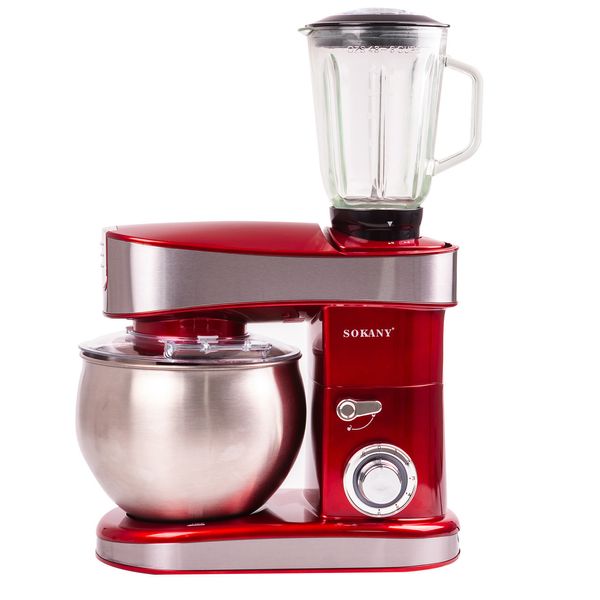 Кухонна машина Sokany SC-213C Stand Mixer 4-in-1 1200W 1890774612 фото