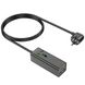 Мережевий подовжувач HOCO AC9A Talent PD30W(1C2A with 1 socket) desktop charger Black (6942007601634 ) 48999 фото 3