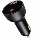 АЗП Baseus Superme Digital Display PPS Dual Quick Charger Car Charger 100 W Black (CCZX-01) 39950 фото