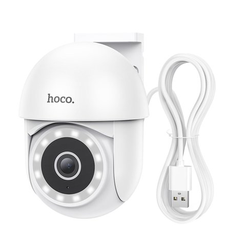 IP-камера відеоспостереження HOCO D2 outdoor PTZ HD camera White (6942007611688 ) 49042 фото