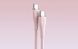 Кабель Vention USB 2.0 C Male to C Male 5A Cable 1M Pink Silicone Type (TAWPF) (TAWPF) 48047 фото 3