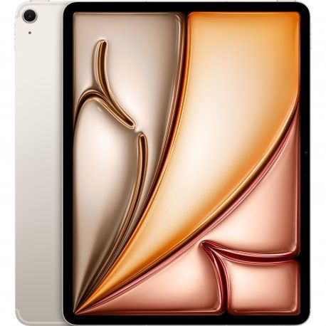 Apple iPad Air (M2) 2024 13" 128GB Wi-Fi + 4G Starlight (MV6T3) 00000047361-019 фото