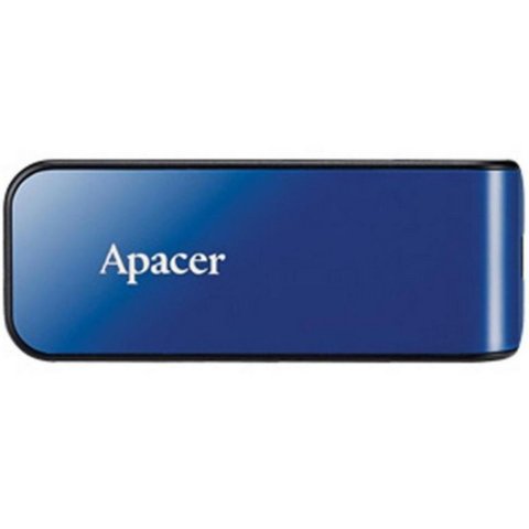 Flash Apacer USB 2.0 AH334 64Gb blue (AP64GAH334U-1) 9307 фото