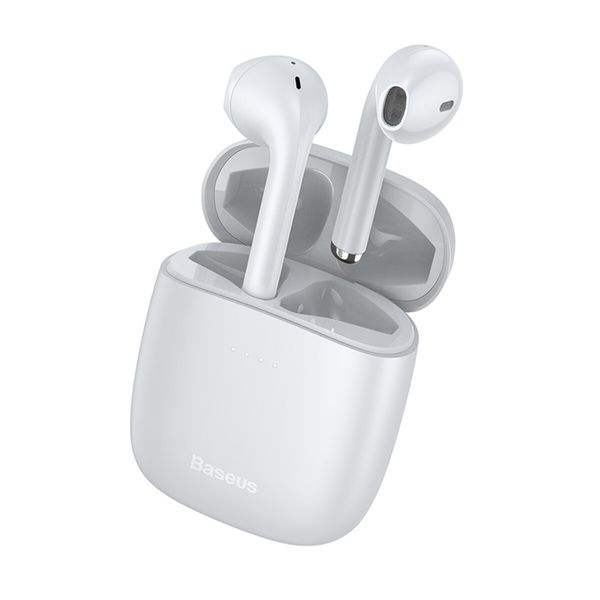 Наушники Baseus Encok True Wireless Earphones W04 White (2022 Edition) (NGTW030102) 22138 фото