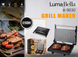 Електрогриль контактний Luma Bella B-9030 Grill Maker 850W 2094425392 фото 7